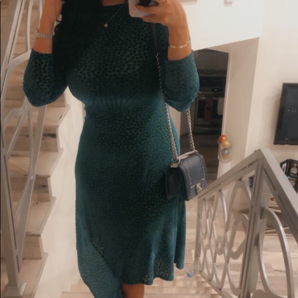 Zara textured MIDI dress. Unique piece